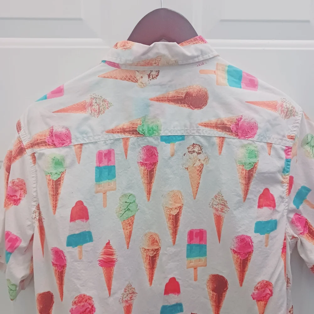 Ice Cream Print  Shirt - Picture 9 of 9